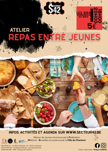 Repas entre jeunes